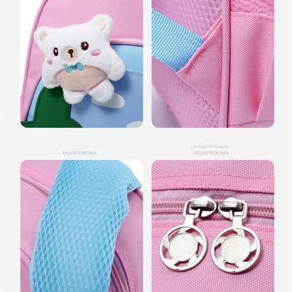 Wholesale  Cute Cartoon Children's Bookbag, Kindergarten Schoolbag, 4-8 Year Old Baby Backpack  Preschool Bag for Toddlers