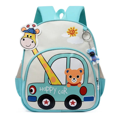 Wholesale  Cute Cartoon Children's Bookbag, Kindergarten Schoolbag, 4-8 Year Old Baby Backpack  Preschool Bag for Toddlers