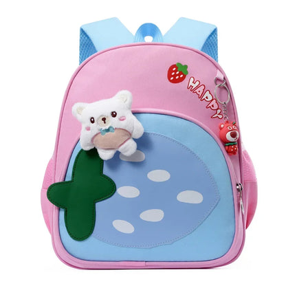 Wholesale  Cute Cartoon Children's Bookbag, Kindergarten Schoolbag, 4-8 Year Old Baby Backpack  Preschool Bag for Toddlers