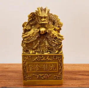Wholesale pure copper dragon print ornaments Home crafts ornaments