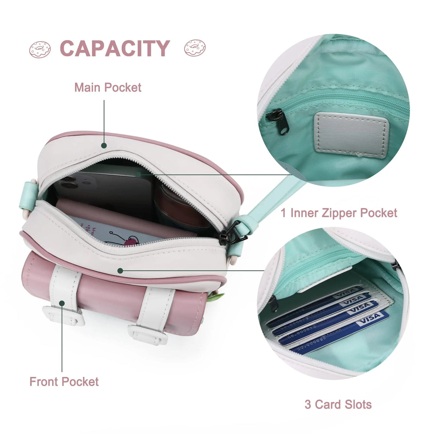 WindTook Crossbody Bags Handbag Mobile Phone, Small Women's Cambridge Crossbody Bag