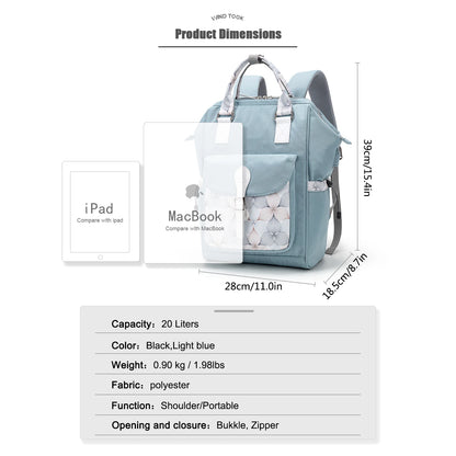 WindTook Laptop Backpack 20L Women's with USB Charging Port Mommy Backpack