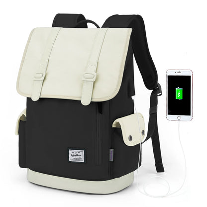 WindTook Laptop Backpack Men Travel Computer Backpack USB Charging Port College Daypack 15 Inch Laptop Waterproof Women Fashion