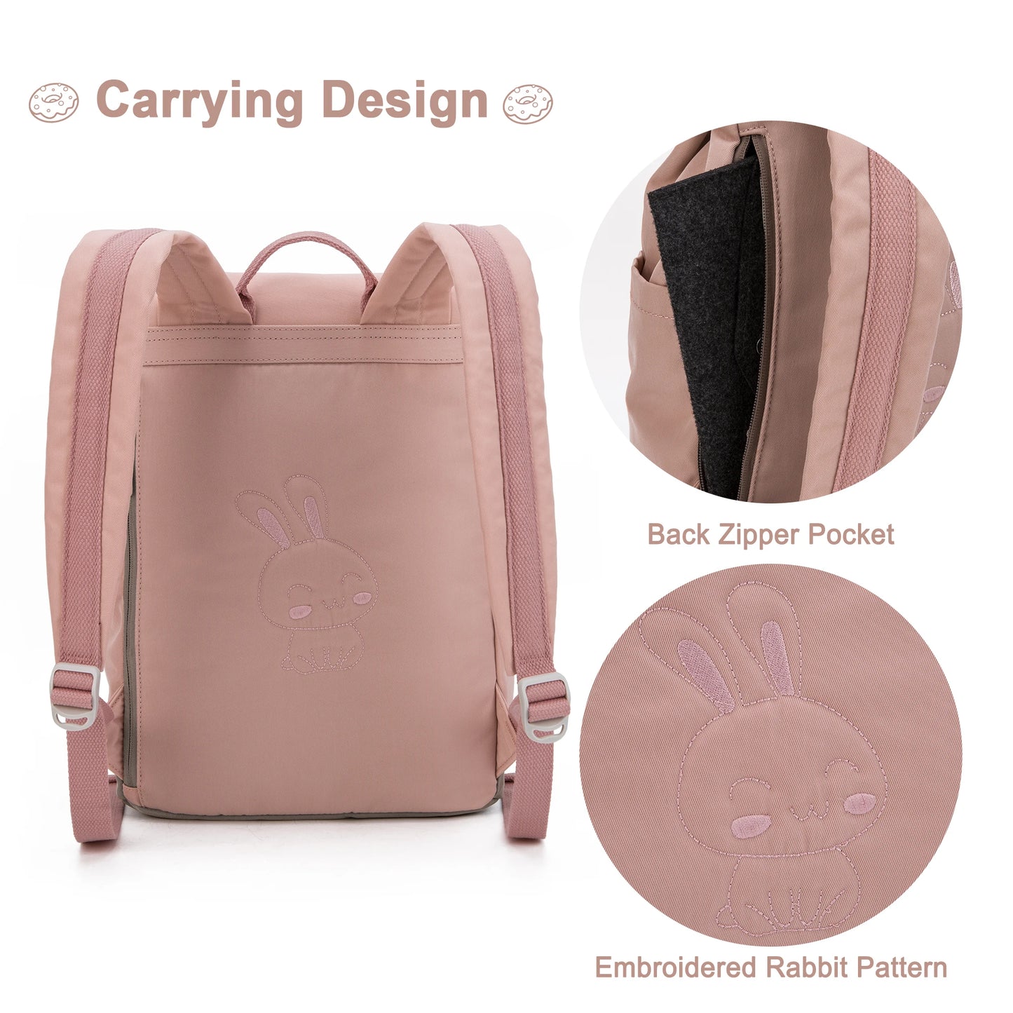 WindTook Laptop Backpack for Women Travel Work Computer Bag College Daypack 15 Laptop Waterproof Fashion Backpack