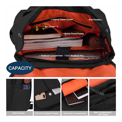 WindTook Travel Backpack Men Business Backpack with USB Large Capacity 15.6 Laptop Waterproof Fashion Backpack