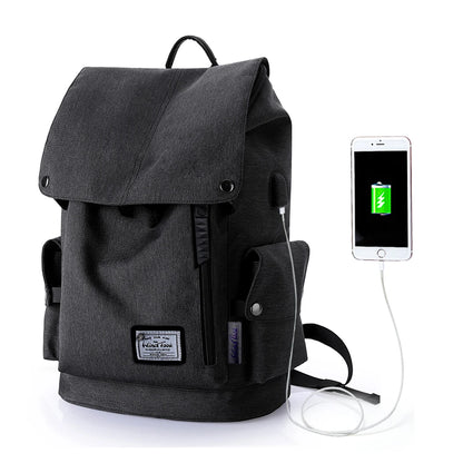 WindTook Travel Backpacks Men Waterproof Fashion Backpack USB Charging Port 15 inch Laptop Backpack