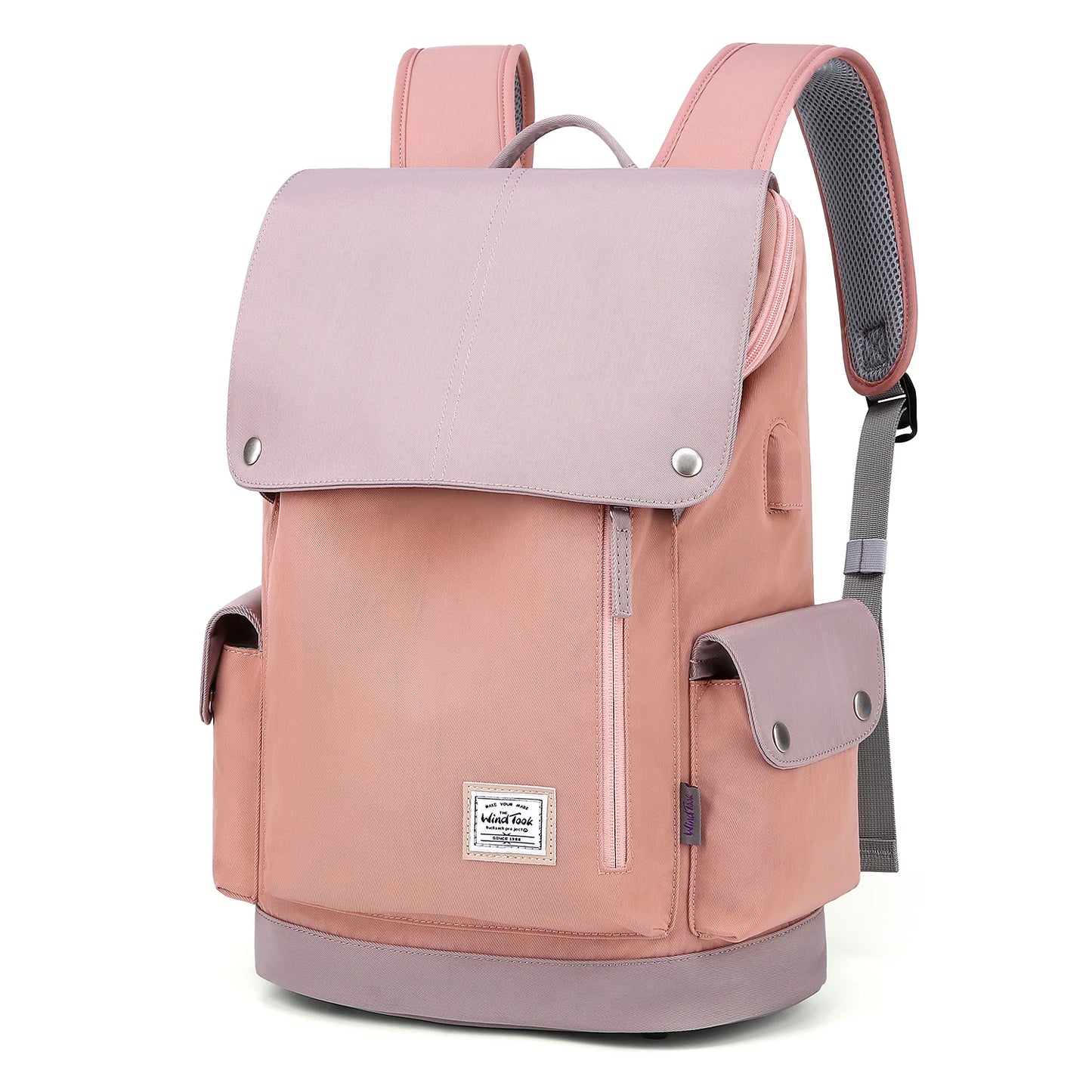 WindTook Travel Backpacks Men Waterproof Fashion Backpack USB Charging Port 15 inch Laptop Backpack