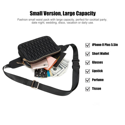 WindTook Waist Pack Travel Walking Holiday Women Mini Waistpack