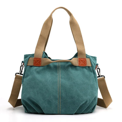 Winter Style Women Canvas Bag Ladies Hand Crossbody Bags For Women High Quality Female Panelled Hobos Shoulder Bag Totes Bolsas