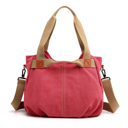 Winter Style Women Canvas Bag Ladies Hand Crossbody Bags For Women High Quality Female Panelled Hobos Shoulder Bag Totes Bolsas