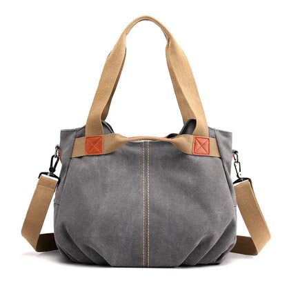 Winter Style Women Canvas Bag Ladies Hand Crossbody Bags For Women High Quality Female Panelled Hobos Shoulder Bag Totes Bolsas