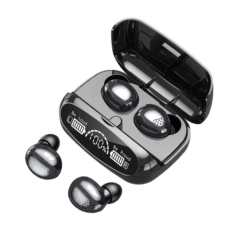 Wireless Bluetooth Earphones Digital Display Screen Touch Noise Reduction Low Latency Headphones Intelligence for Xiaomi Iphone