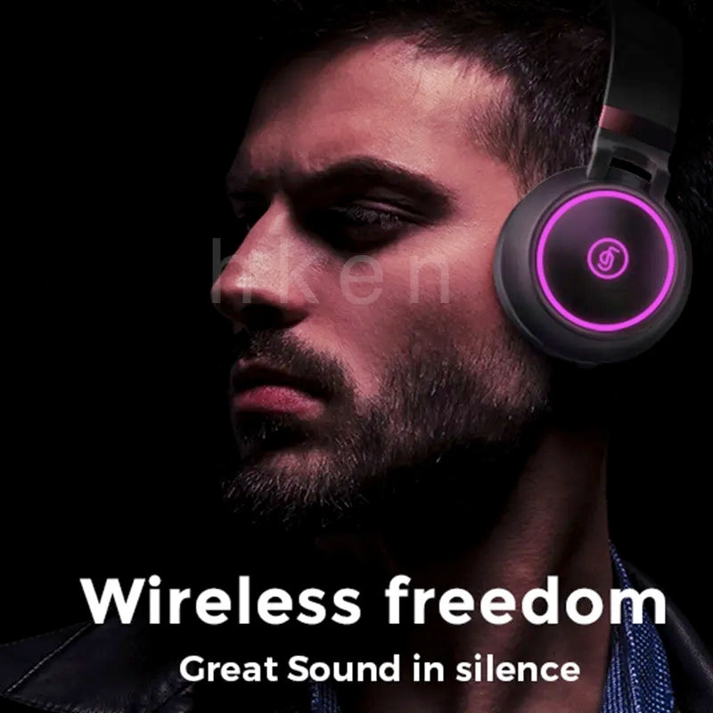 Wireless Sports Headphones Hifi Stero Sound Bluetooth Earphones Gaming Headsets with microphone FM TF for PC TV All Phone