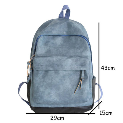 Woman Backpack High Quality Leather Rucksack Men Travel Bagpacks Black Shoulder School Bags for Teenage Girls Mochila Back Pack