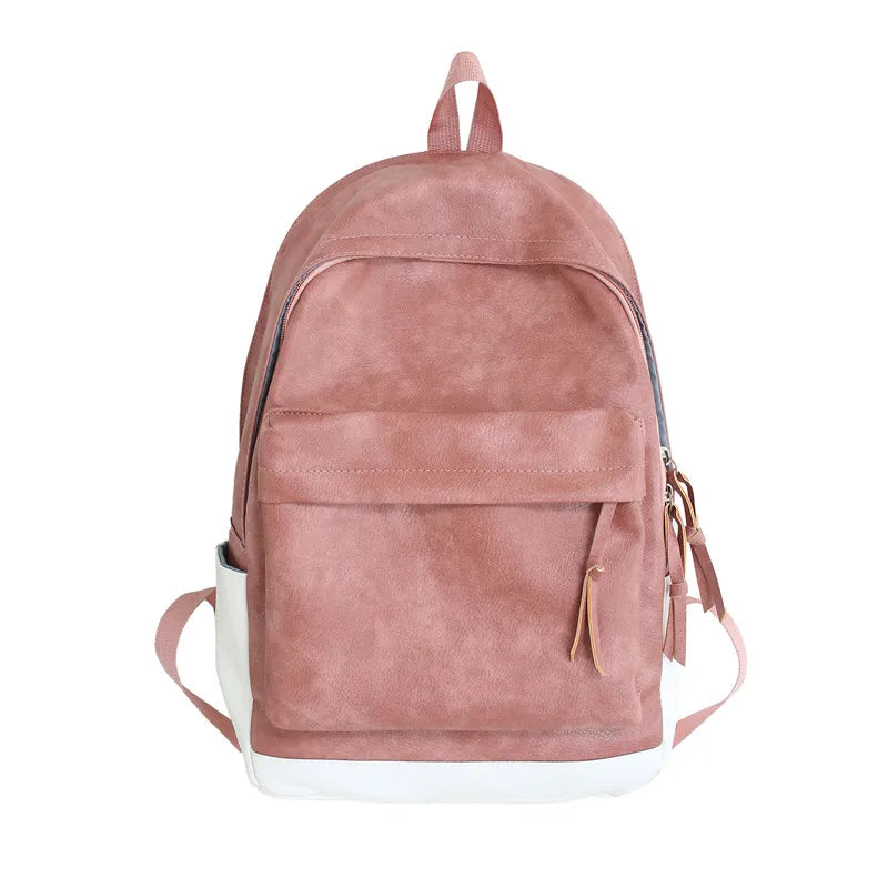 Woman Backpack High Quality Leather Rucksack Men Travel Bagpacks Black Shoulder School Bags for Teenage Girls Mochila Back Pack
