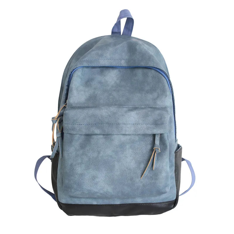 Woman Backpack High Quality Leather Rucksack Men Travel Bagpacks Black Shoulder School Bags for Teenage Girls Mochila Back Pack