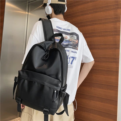 Woman Backpack Large Capacity Leather Rucksack Women's Knapsack Travel Bagpacks School Bags for Teenage Girls Mochila Back Pack