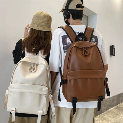 Woman Backpack Large Capacity Leather Rucksack Women's Knapsack Travel Bagpacks School Bags for Teenage Girls Mochila Back Pack