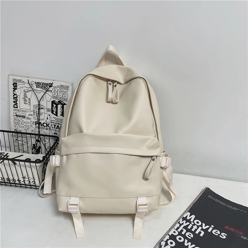 Woman Backpack Large Capacity Leather Rucksack Women's Knapsack Travel Bagpacks School Bags for Teenage Girls Mochila Back Pack