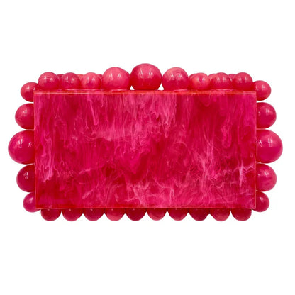 Woman Colorful New Arrival Acrylic Purse Pink Gold Green Silver Black Leopard Handbag Wedding Bridal Birthday Party Evening Bag
