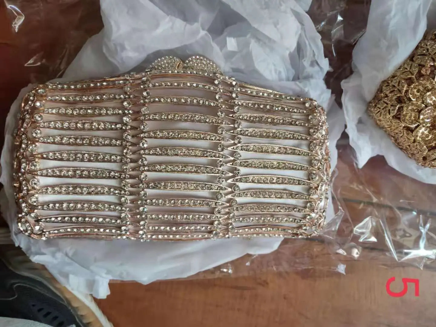 Woman Gold Silver Hollow Out Diamond Clutch Elegant Banquet Evening Purse Wedding Bridal Cocktail Bag Gala Party Crystal Handbag