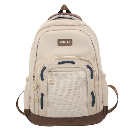 Woman Man Waterproof College Backpack Casual Laptop School Bag For Teenage Boy Girl Travel Bags Fashion Lady Backpack Trendy