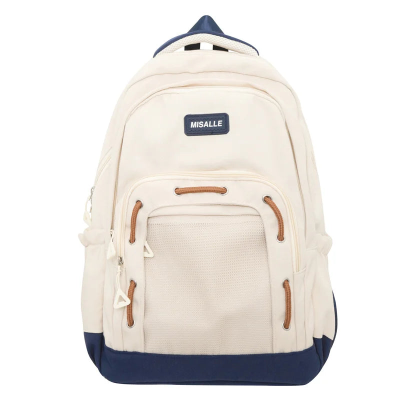 Woman Man Waterproof College Backpack Casual Laptop School Bag For Teenage Boy Girl Travel Bags Fashion Lady Backpack Trendy