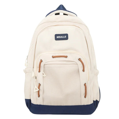 Woman Man Waterproof College Backpack Casual Laptop School Bag For Teenage Boy Girl Travel Bags Fashion Lady Backpack Trendy