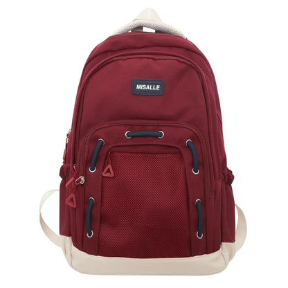 Woman Man Waterproof College Backpack Casual Laptop School Bag For Teenage Boy Girl Travel Bags Fashion Lady Backpack Trendy