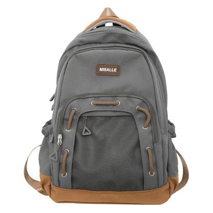 Woman Man Waterproof College Backpack Casual Laptop School Bag For Teenage Boy Girl Travel Bags Fashion Lady Backpack Trendy