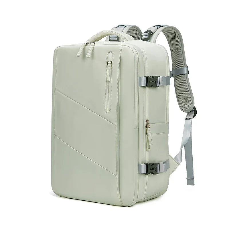 Woman Travel Backpack Business 16 Inch Fashion School Laptop Backpack USB Charging Waterproof hiking Backpack With Shoe Bag