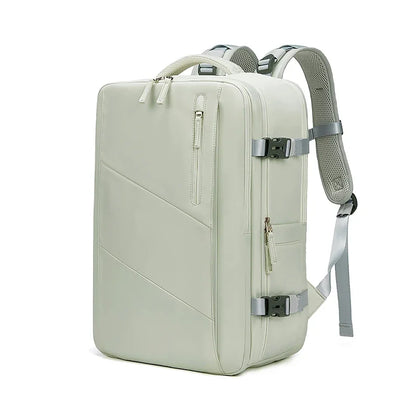 Woman Travel Backpack Business 16 Inch Fashion School Laptop Backpack USB Charging Waterproof hiking Backpack With Shoe Bag