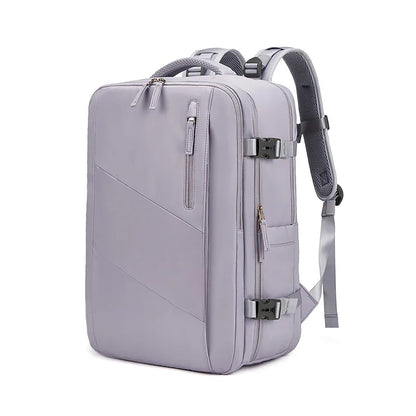 Woman Travel Backpack Business 16 Inch Fashion School Laptop Backpack USB Charging Waterproof hiking Backpack With Shoe Bag