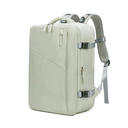 Woman Travel Backpack Business 16 Inch Laptop Backpack Fashion School Backpack USB Charging Waterproof  Backpack With Shoe Bag