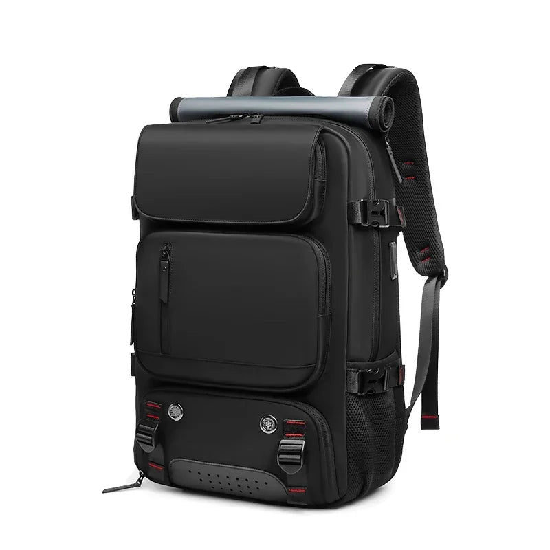 Woman Travel Backpack Waterproof 16 Inch Business Laptop Back Pack with Shoe Bag Hidden USB Charging Port Camping Man Backpacks