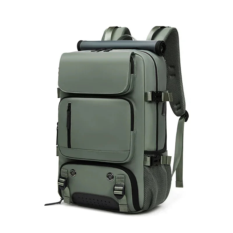 Woman Travel Backpack Waterproof 16 Inch Business Laptop Back Pack with Shoe Bag Hidden USB Charging Port Camping Man Backpacks