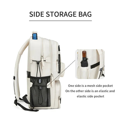 Woman Travel outdoor Backpack Business 16 Inch Laptop Backpack Fashion Waterproof School Backpack With Dry wet separation bag
