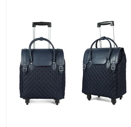 Women 20 Inch Travel Suitcase - Thumbnail 4