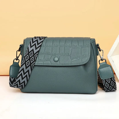 Women 2023 Genuine Leather Ladies Handbags Female Tote Sac High Quality Solid Color Genuine Leather Shoulder Crossbody Bags For