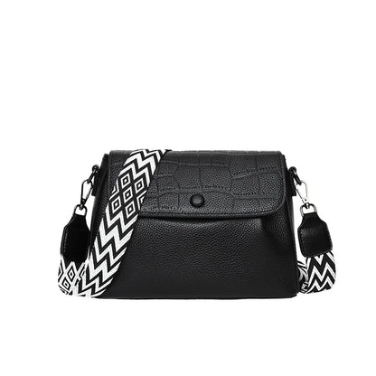 Women 2023 Genuine Leather Ladies Handbags Female Tote Sac High Quality Solid Color Genuine Leather Shoulder Crossbody Bags For