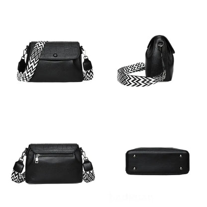 Women 2023 Genuine Leather Ladies Handbags Female Tote Sac High Quality Solid Color Genuine Leather Shoulder Crossbody Bags For