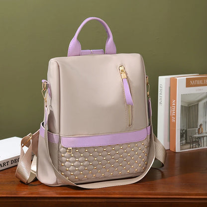 Women Anti Theft Backpack Casual Shoulder Bag Fashion Nylon Female Stylish Elegant Girls Academic Style Backpack for Women Sac