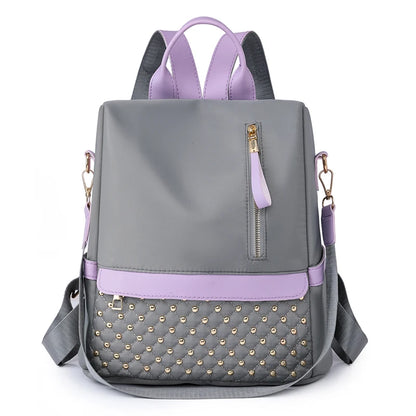 Women Anti Theft Backpack Casual Shoulder Bag Fashion Nylon Female Stylish Elegant Girls Academic Style Backpack for Women Sac