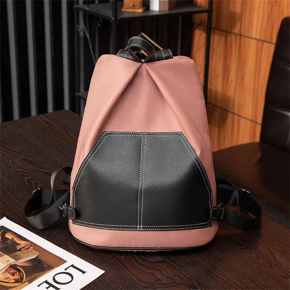 Women Anti-theft Leather Backpacks Bags for Girls Female Shoulder Bag Multifunctional Teenage Girls High Capacity Travel Bagpack