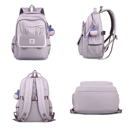 Women Backapck New Handbag Canvas Female Fashion Lovely Girl Student School Class Shoulder Crossbody Messenger Bag