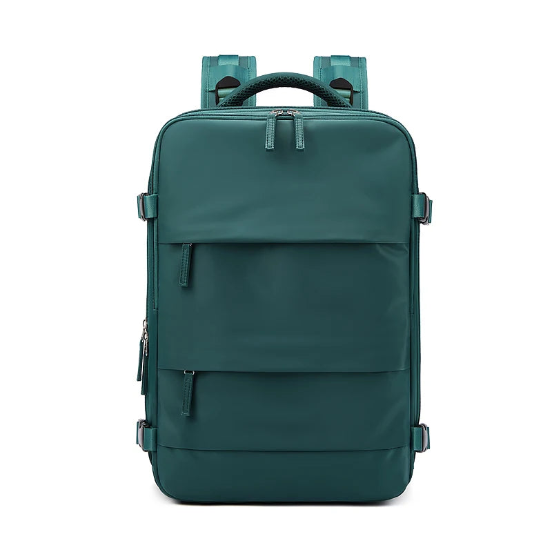 Women Backpack 15.6inch Teenage girl USB charging Laptop Backpack Independent Shoe bag travel Business Backpack outdoor Backpack