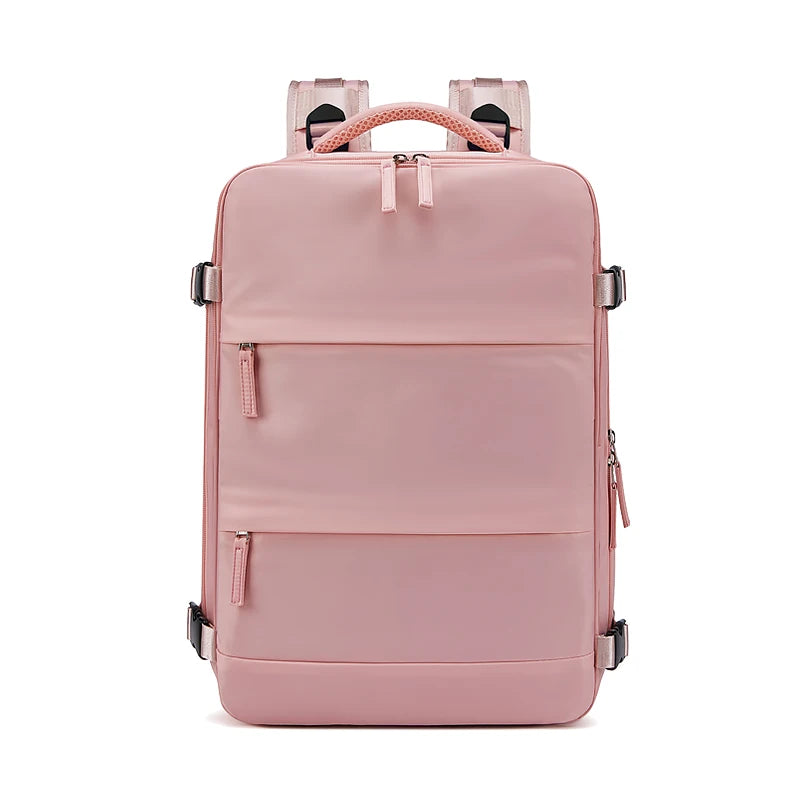 Women Backpack 15.6inch Teenage girl USB charging Laptop Backpack Independent Shoe bag travel Business Backpack outdoor Backpack
