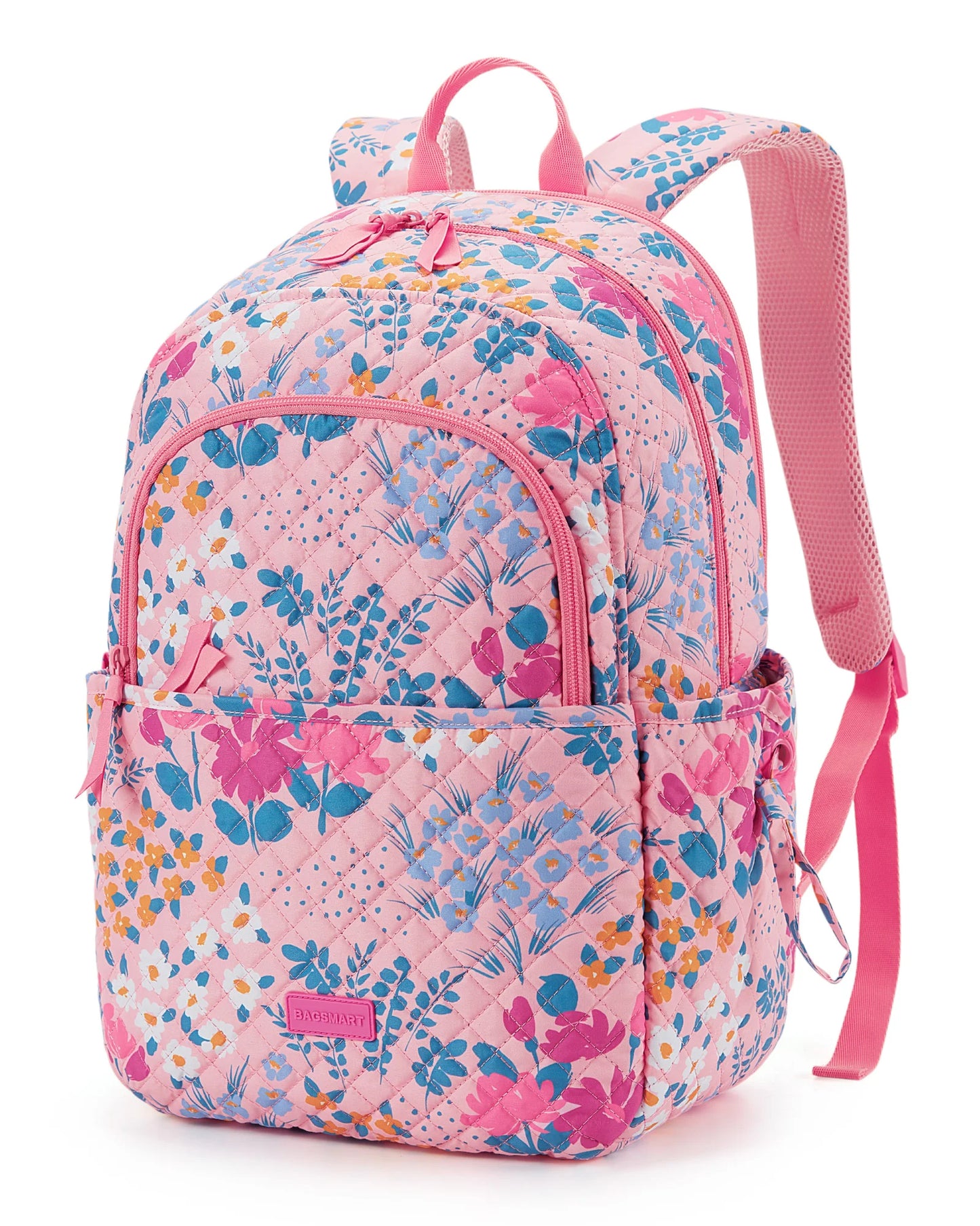 Women Backpack BAGSMART 15.6inch Teenage Girl Laptop Backpack Independent School Lunch Bag Travel Outdoor Backpack with Meal Kit