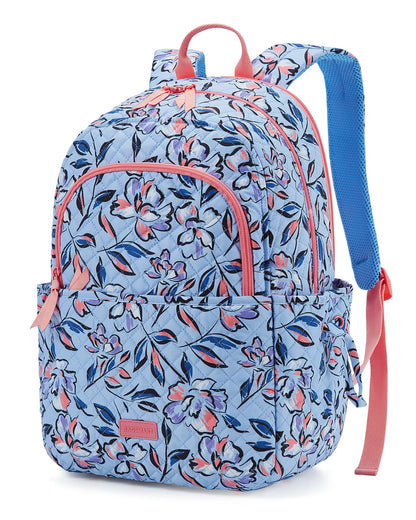 Women Backpack BAGSMART 15.6inch Teenage Girl Laptop Backpack Independent School Lunch Bag Travel Outdoor Backpack with Meal Kit