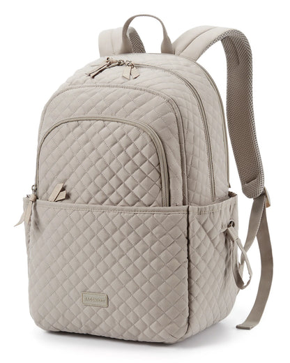 Women Backpack BAGSMART 15.6inch Teenage Girl Laptop Backpack Independent School Lunch Bag Travel Outdoor Backpack with Meal Kit
